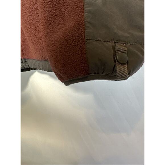 VTG The North Face Men's Maroon Full-Zip Fleece Jacket Size XL - Picture 5 of 13